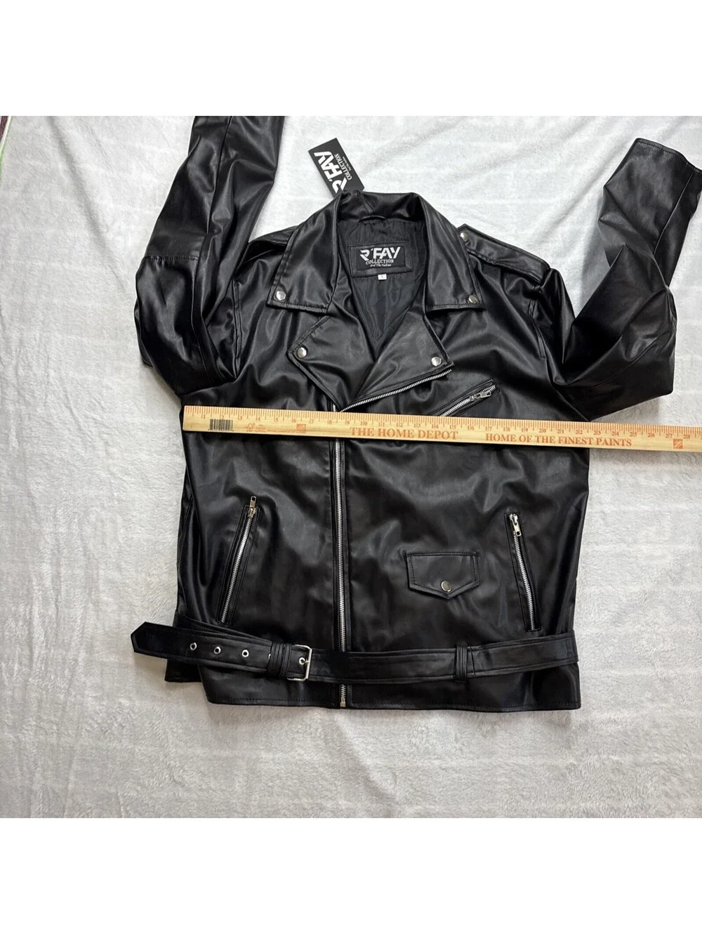 Jacket Faux Leather Serpents Riverdale Southside Side South Black Biker L